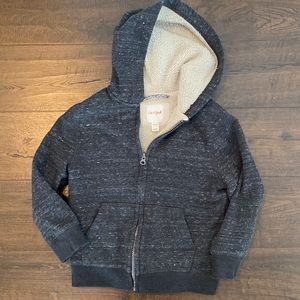 Cat &Jack-4/5 soft lined zip up hoodie excellent condition!